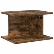 Comodino | Armadio da Notte | Mobiletto da notte Rovere fum¨¦ 40 x 30 x 25 cm Legno multistrato