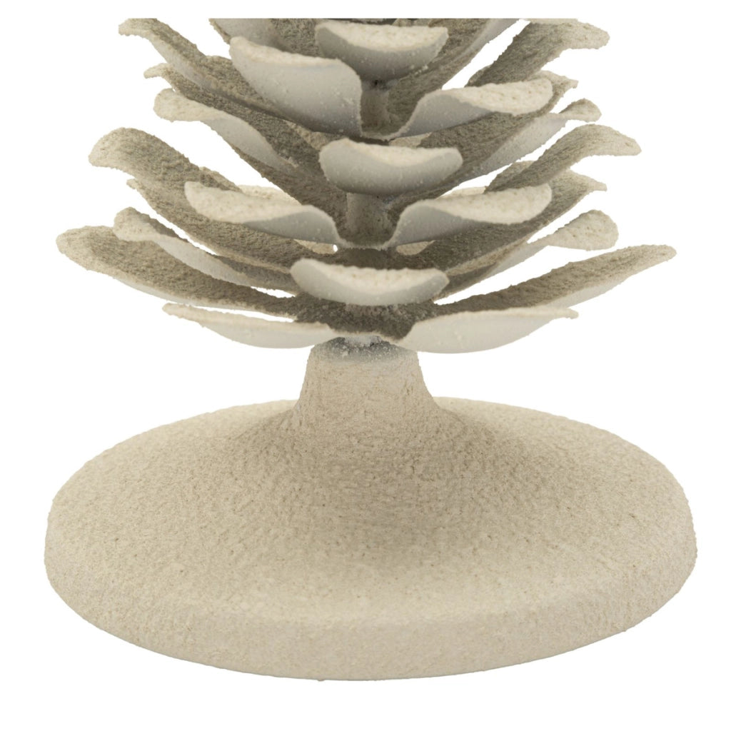 Portacandela VKH748, Beige, Metallo, 9,5x9,5x11,5 cm
