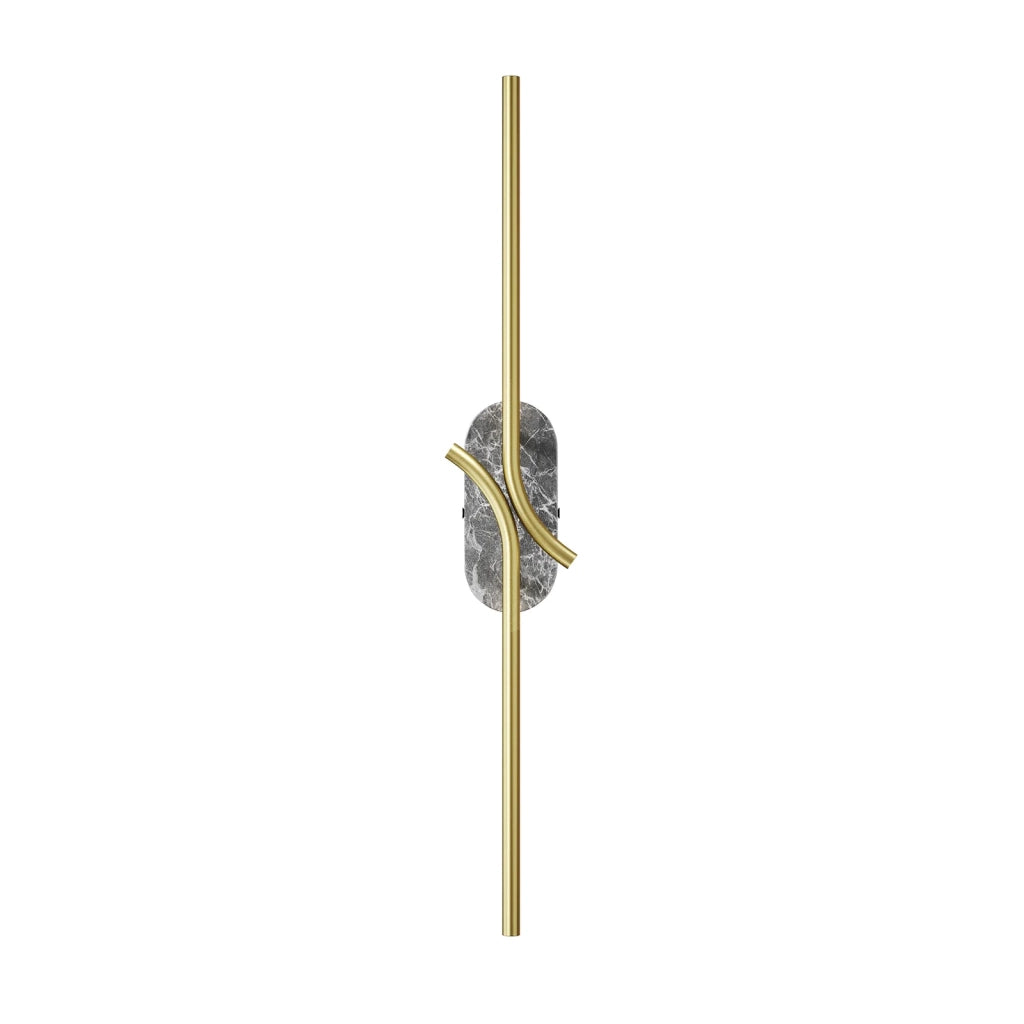 Maytoni applique moderna Renaissance 2 luci LED integrato ottone metallo