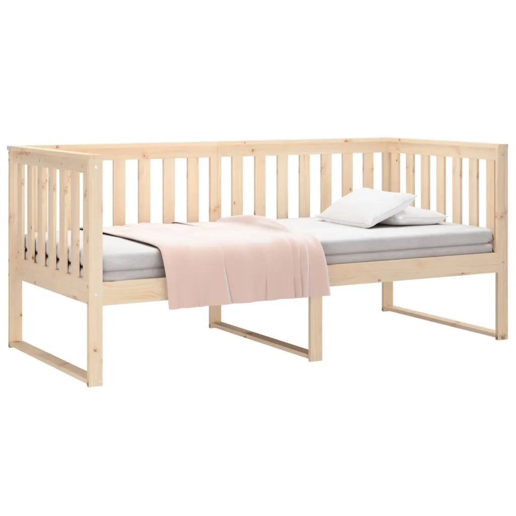 Dormeuse senza Materasso-Divano Letto-Struttura Letto 90x200 cm in Legno Massello di Pino 466821