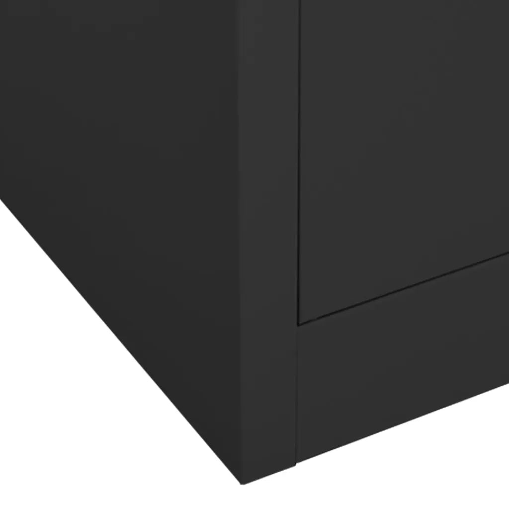 Armadio Antracite 80x50x180 cm in Acciaio CFW3396076