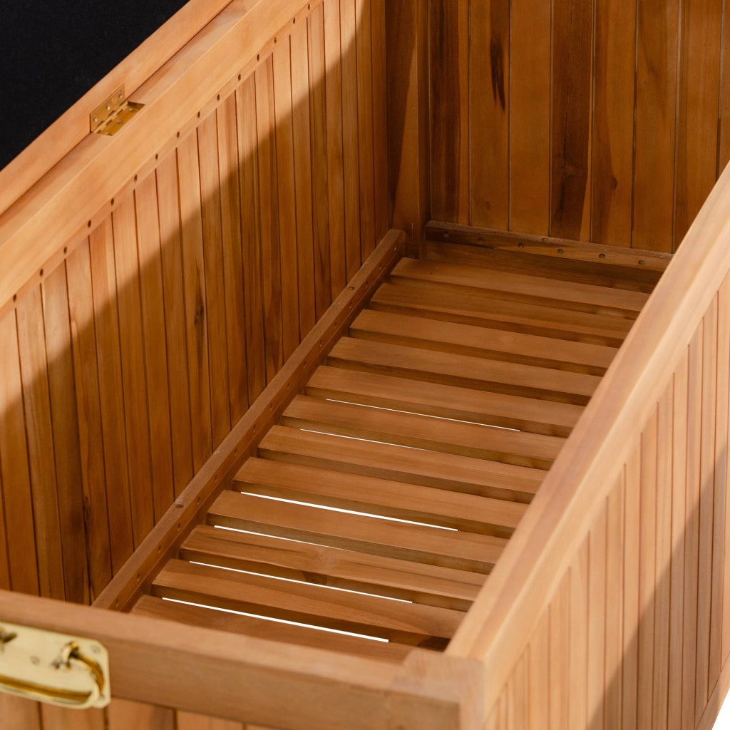 Cassetta da giardino in teak Odessa 120X62X60