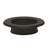 ROSONE P/STUFA A MURO D 12CM NERO- 1,0 pz