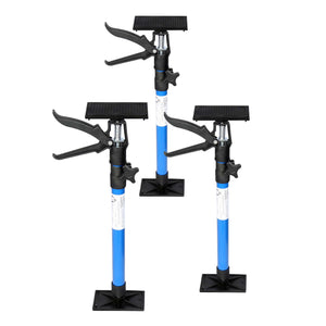 Set di 3 tenditori per controtelai Regolabili 51-115cm Max 30kg Piastre di pressione inclinabili