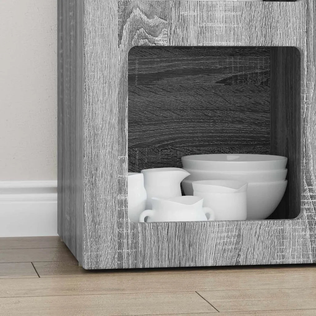 Credenza ELST Grigio Sonoma 59 x 35 x 80.5 cm 891320