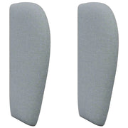 Orecchia della Testata Grigio chiaro 40 x 23 x 6 cm Tessuto CFW8011023