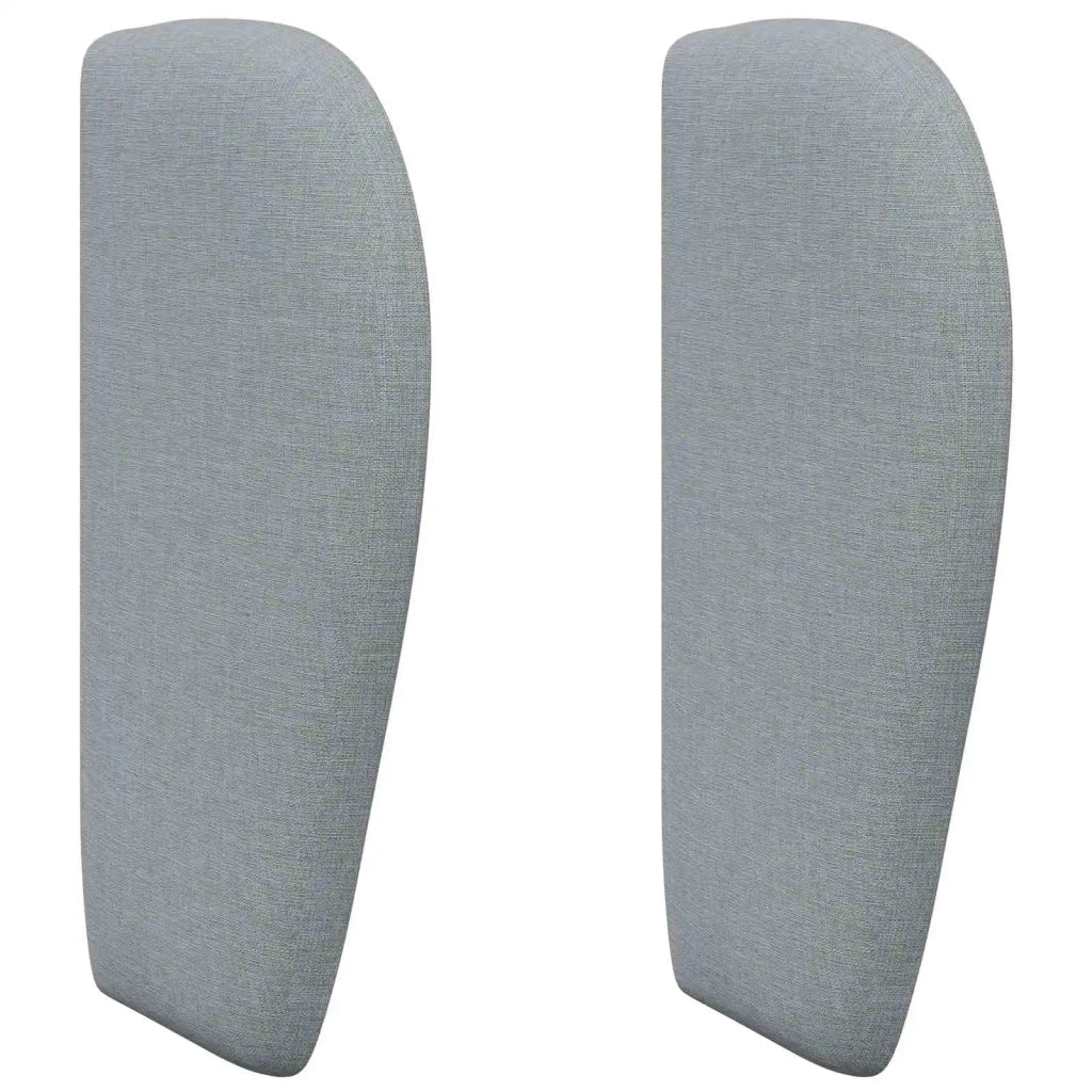 Orecchia della Testata Grigio chiaro 40 x 23 x 6 cm Tessuto CFW8011023