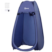 Cabina Doccia Portatile ¨C zephmum ¨C Blu Turchese 100x100x185 cm
