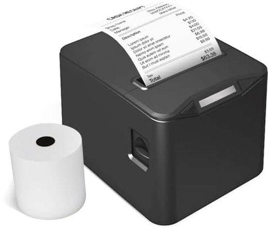 Stampante a Boni Termici 80 mm - Connesso via USB e LAN, Alta Velocità con Taglierina Automatica