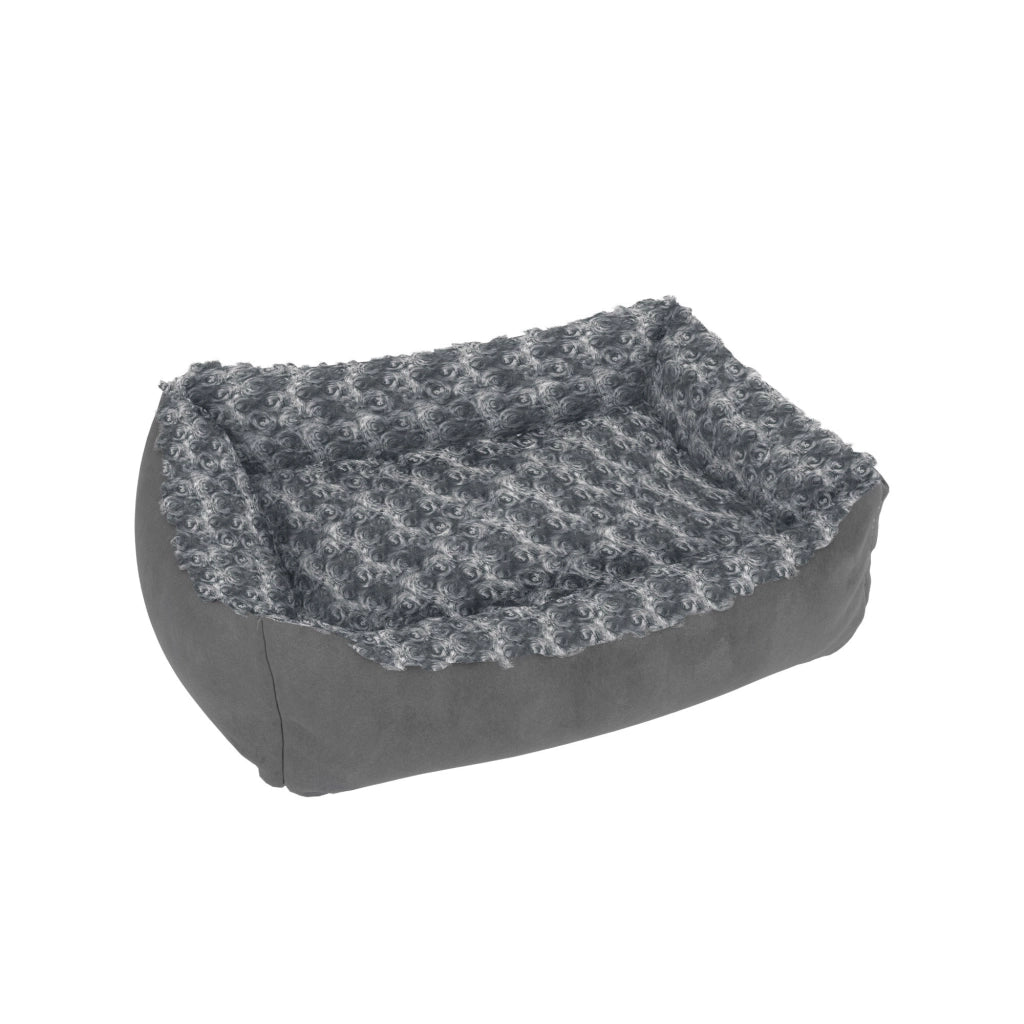 Cuccia per Cani e Gatti 62x50x17 cm in Poliestere Zoe Grigia