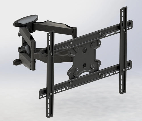 Tecno staffa per tv doppio snodo universale nero 23/65 st011 - 35.11