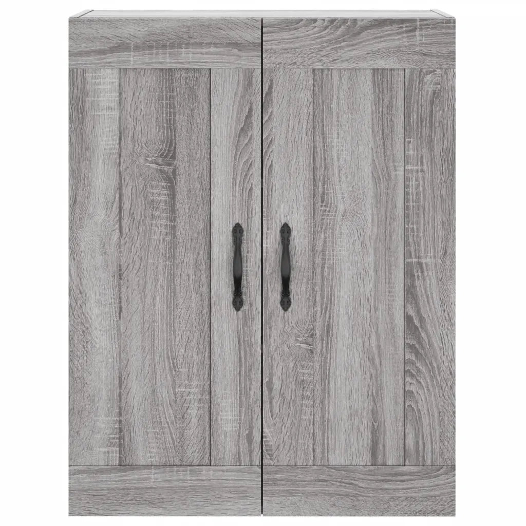 Armadietti a Parete 2 pz Grigio Sonoma in Legno Multistrato CFW1391983