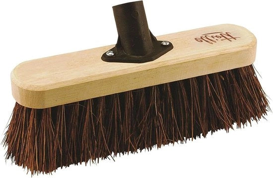 Bezemastra con fibre di palma naturale colore miele - 10F30074