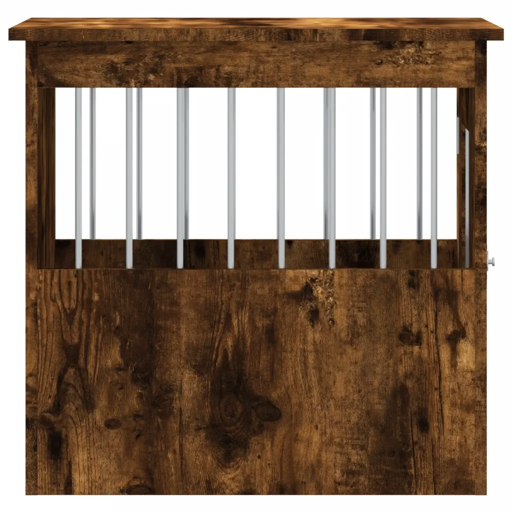 Gabbia Cani da Arredamento Rovere Fumo 45x62x59cm Multistrato CFW5492623