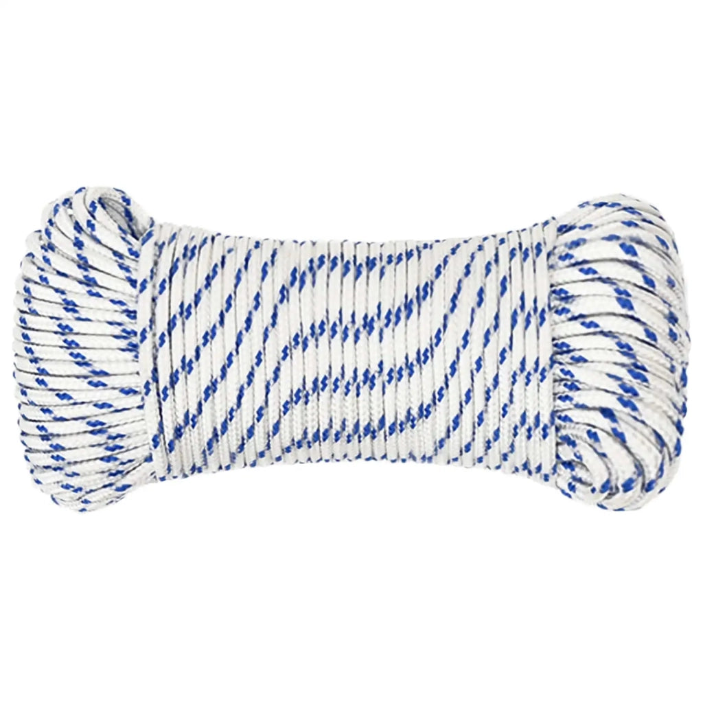 Corda multiuso 3 mm 250 m Bianco e Blu PP 3473001