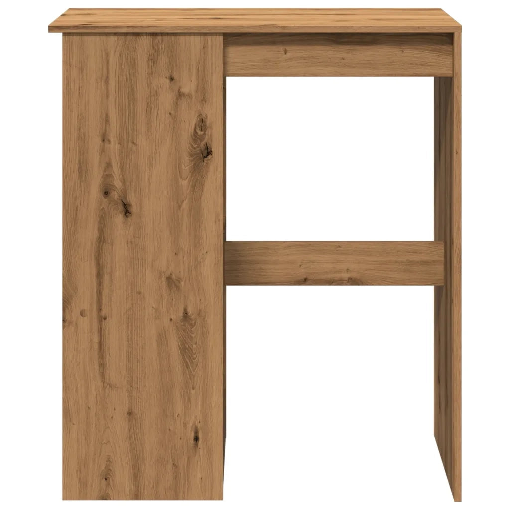 Tavolo Bar con Rastrelliera Rovere 90x47,5x103,5 cm Multistrato 854345