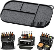 Accessori per frigorifero a gas - Panno di silicone - Antiscivolo - Ripiegabile - Inerte al BPA - 42 x 23 cm