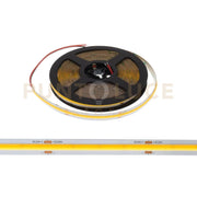 STRIP LED COB 256LED PER MT 24V 10W PER MT 1200LM 6500K IP20 CRI>80 PCB8MM CUT25MM ROTOLO 5M
