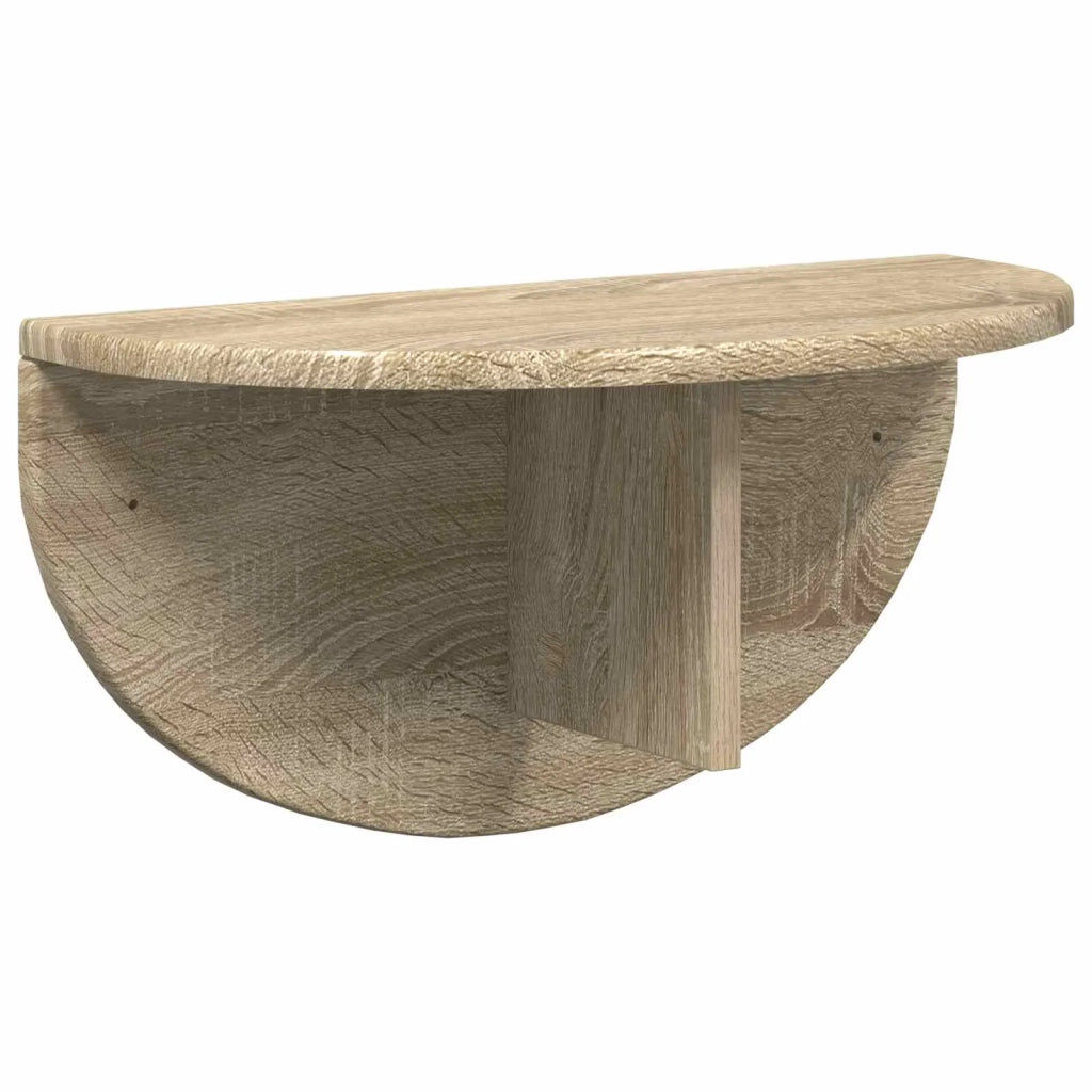 Scaffale da parete 2 pcs Rovere Sonoma 48 x 24 x 24 cm