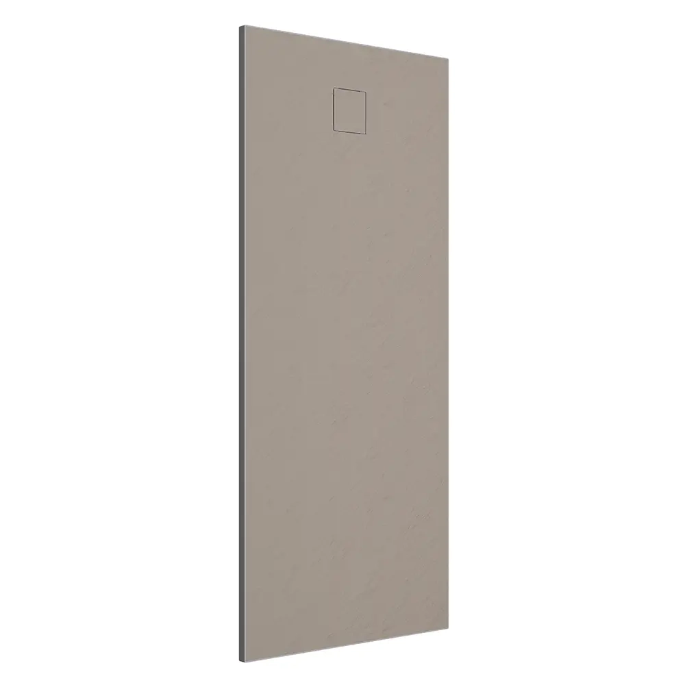Piatto doccia 80x180 cm colore marrone effetto pietra | Samos