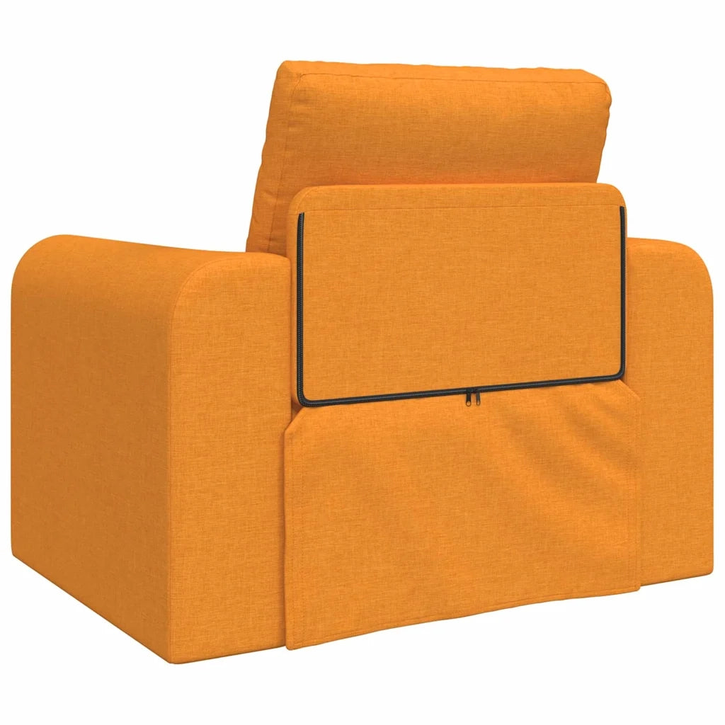 Divano letto-Sofa Letto-Daybed Giallo Scuro 98 x 71 x 83 cm Tessuto