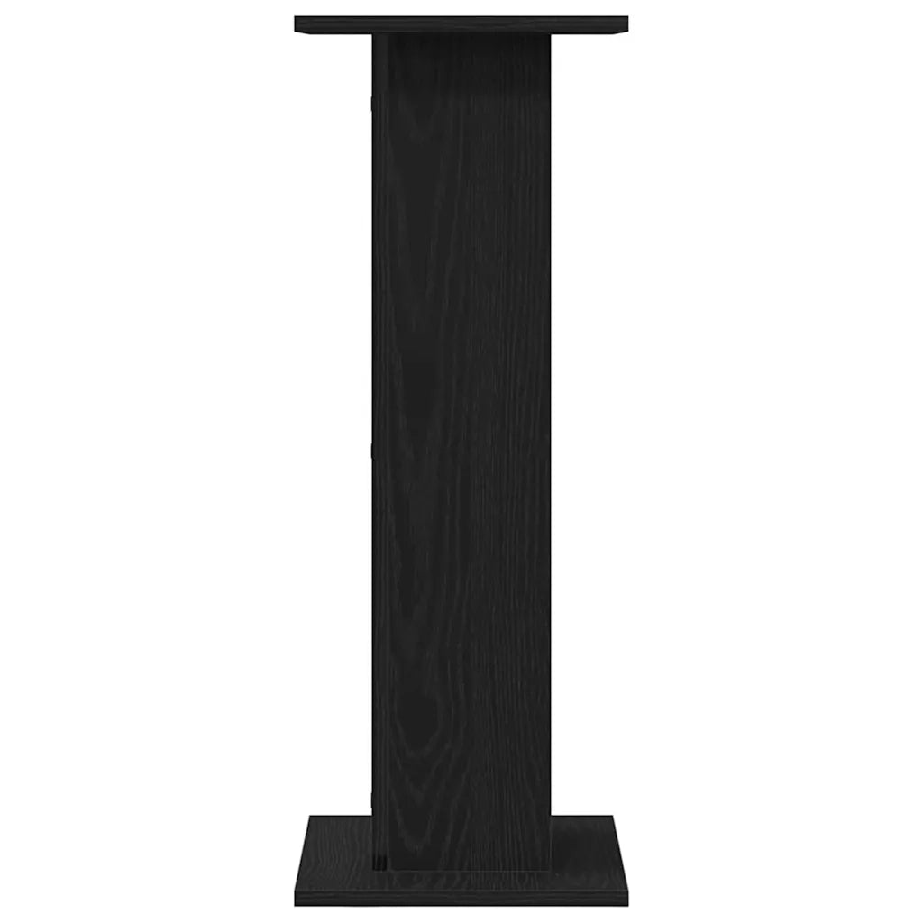 Supporto per piante 2 pz Rovere Nero 30 x 30 x 80 cm CFW5741976