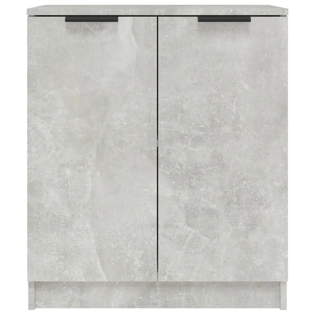 Credenza-Buffet-Armadio da cucina Grigio Cemento 60x30x70 cm in Legno tecnico