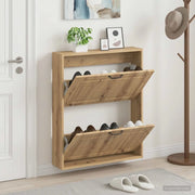 Mobiletto per Scarpe da Muro UTRECHT 71 x 17 x 86 cm 897744