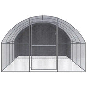 Pollaio per Esterni 3x4x2 m in Acciaio Zincato CFW9753163
