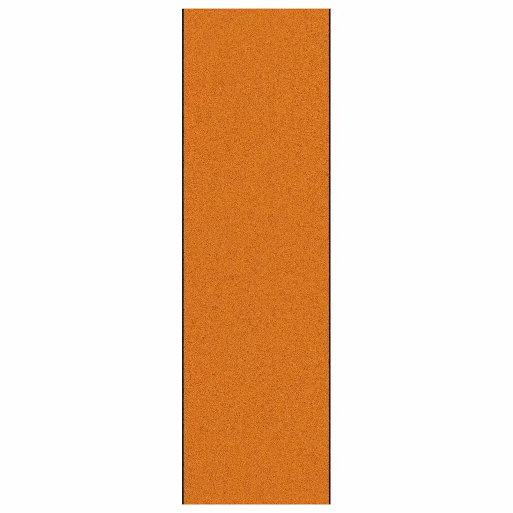 Zerbino | Tappetino Altro Arancione e Nero 120 x 400 cm Poliammide e PVC