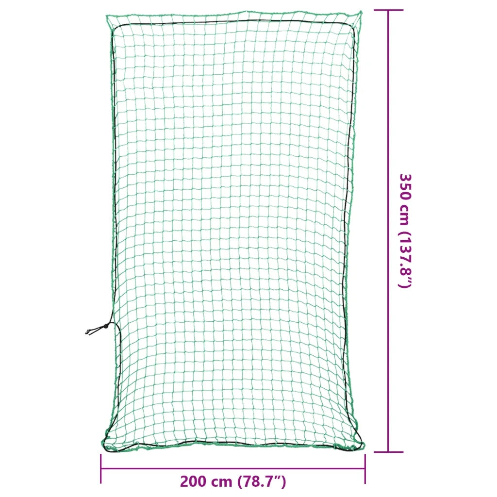 Rete per Rimorchio con Corda Elastica Verde 3,5x2 m in PP CFW7045872
