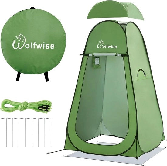 Tenda per il Bagno Esterno - Tenda di Cambio per Campeggio - Tenda di Cambio per il Mare - Tenda per la Privacy - Tenda Portatile con Tasca Portatile