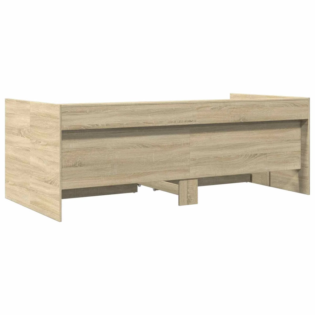 Telaio del letto con storage Rovere Sonoma 80 x 200 cm 3429638