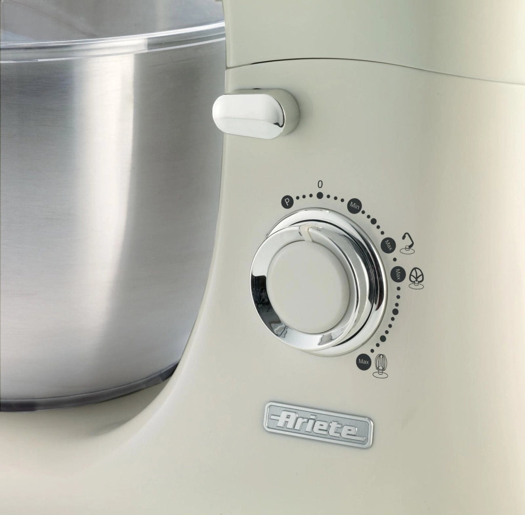Ariete 1588 Vintage Impastatrice Planetaria 5,5 L 1200 W 7 Velocita' 3 Fruste colore Beige