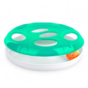 Trade Shop - Gioco Per Gatti Gatto Interattivo In Plastica Con Pallina Ufo ø 25 Cm Circa - Verde