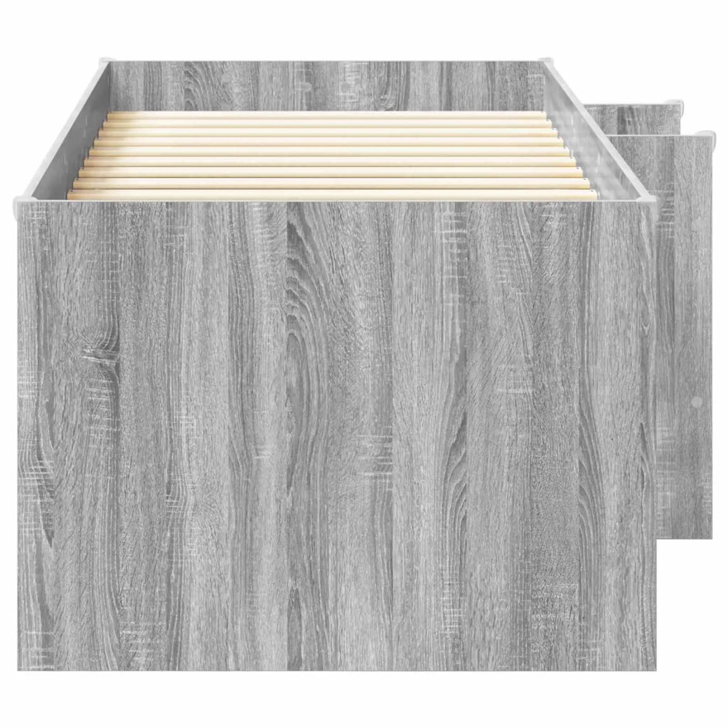 Letto Alto per Bambini Sonoma grigio 75 x 190 cm 3422592