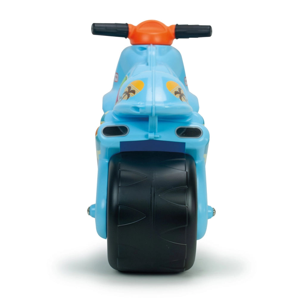 Moto Cavalcabile per Bambini Disney Stitch Neox 69x27,5x49 cm con Ruote Larghe Azzurro