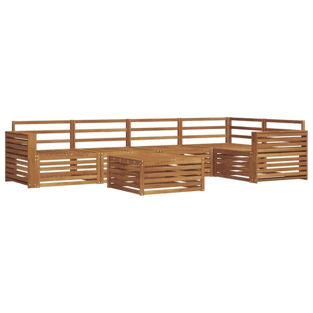 Set di divani da esterno 6 pcs Naturale 3373504