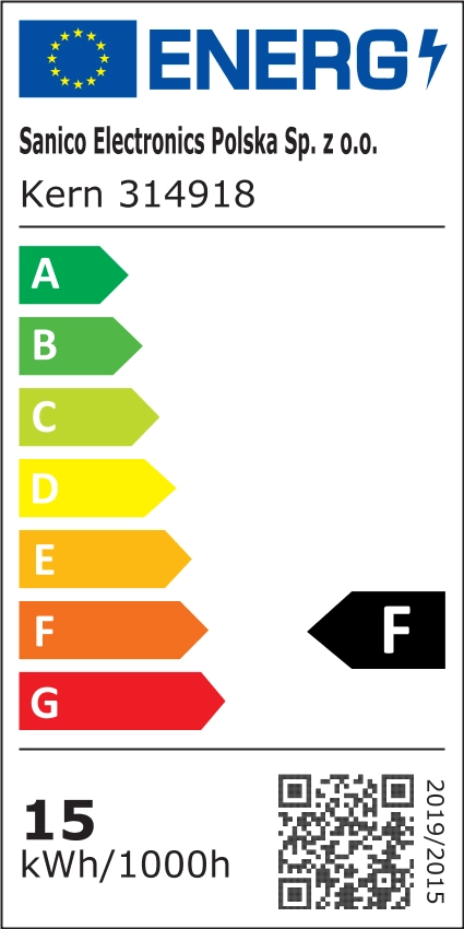 Plafoniera LED Polux Kern 29cm bianco/nero 15W 4000K