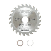 Disco circolare widia per legno 115x22,23mm, max. velocità. Crownman da 13.000 giri/min, 24 denti