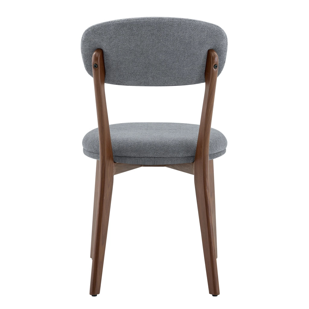 Set 4 Sedie da Pranzo Imbottite in Tessuto ¨C MINIMAL ¨C Stile Moderno, Beige
