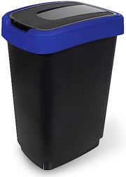 Contenitore per rifiuti 50 litri - 48,2 x 32,79 x 24,6 cm - Blu