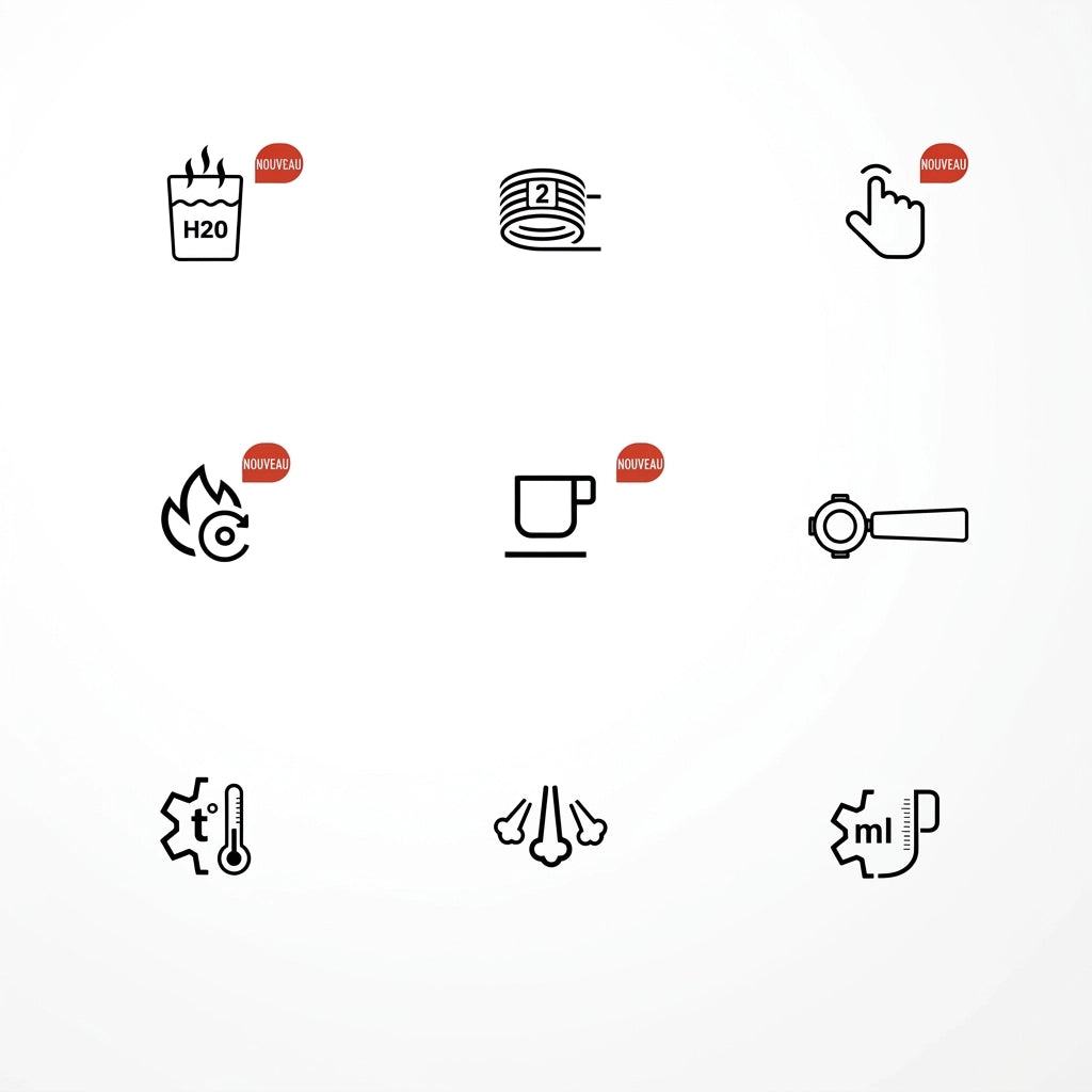 Macchina Espresso Semiautomatica HiBREW H13 con Cold Brew, 3 Livelli Vapore e Touch Control