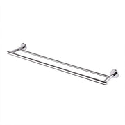 Doppia Barra per Asciugamano per Bagno in Camper con Supporto per Asciugamano 75 CM con Montaggio a Parete Liscio, A2001S75