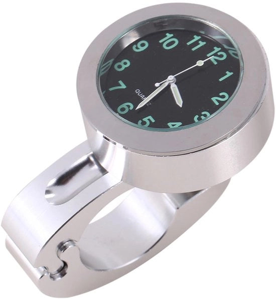 Cronografo per motori - Impermeabile - Resistente allo shock - In alluminio billet - Universale - 1 pezzo - Inclusa chiave a stella - Orologio per moto