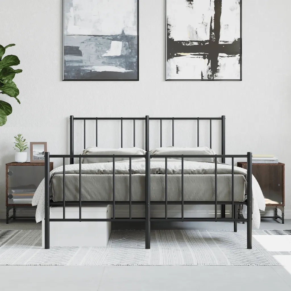 Set di 2 Comodini | Armadio da Notte | Mobiletto da notte con Ante in Vetro Rovere Marrone 35x37x50 cm