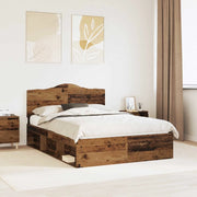 Struttura del letto Legno vecchio 140 x 190 cm Pino massello 3413315