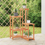 Portafiori-Supporto per Piante-Rastrelliera per Fiori 62,5x61,5x101,5 cm in Legno Massello di Abete 221959