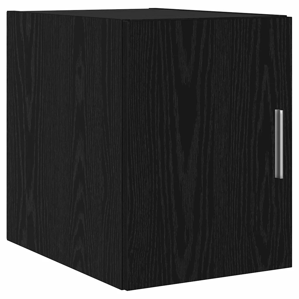 Mobiletto a muro Rovere Nero 30 x 42.5 x 39.5 cm 869149