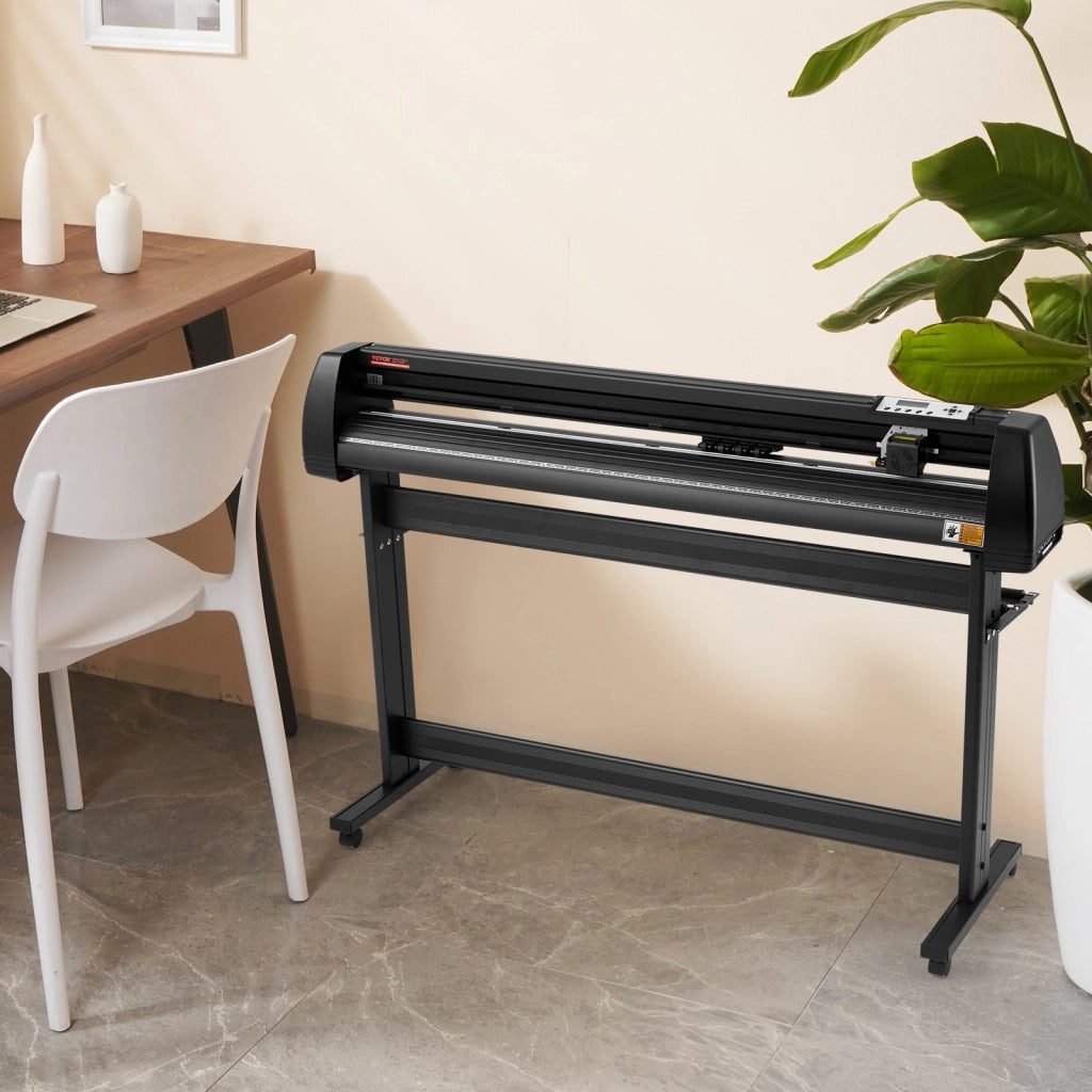 Plotter da Taglio in Vinile 1350 mm con Software Signmaster e Supporto da Pavimento Regolabile per Fai da Te